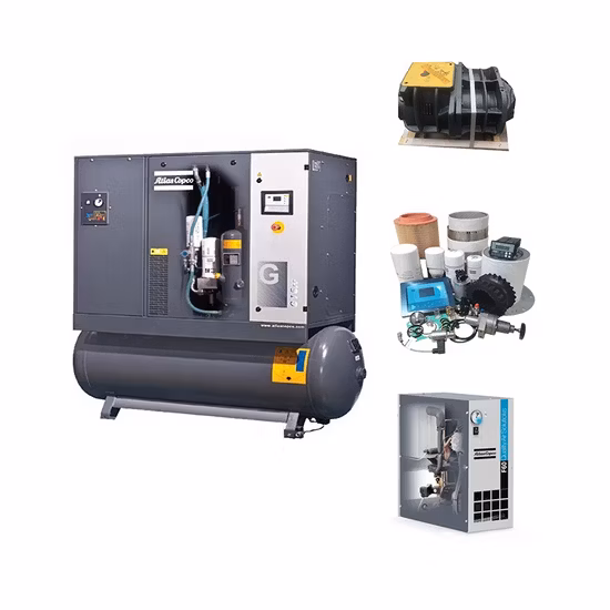 Peças sobressalentes originais do compressor de ar Atlas Copco 1615774902 tampa do ventilador